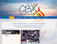 Tablet Screenshot of coastalbodyworx.com